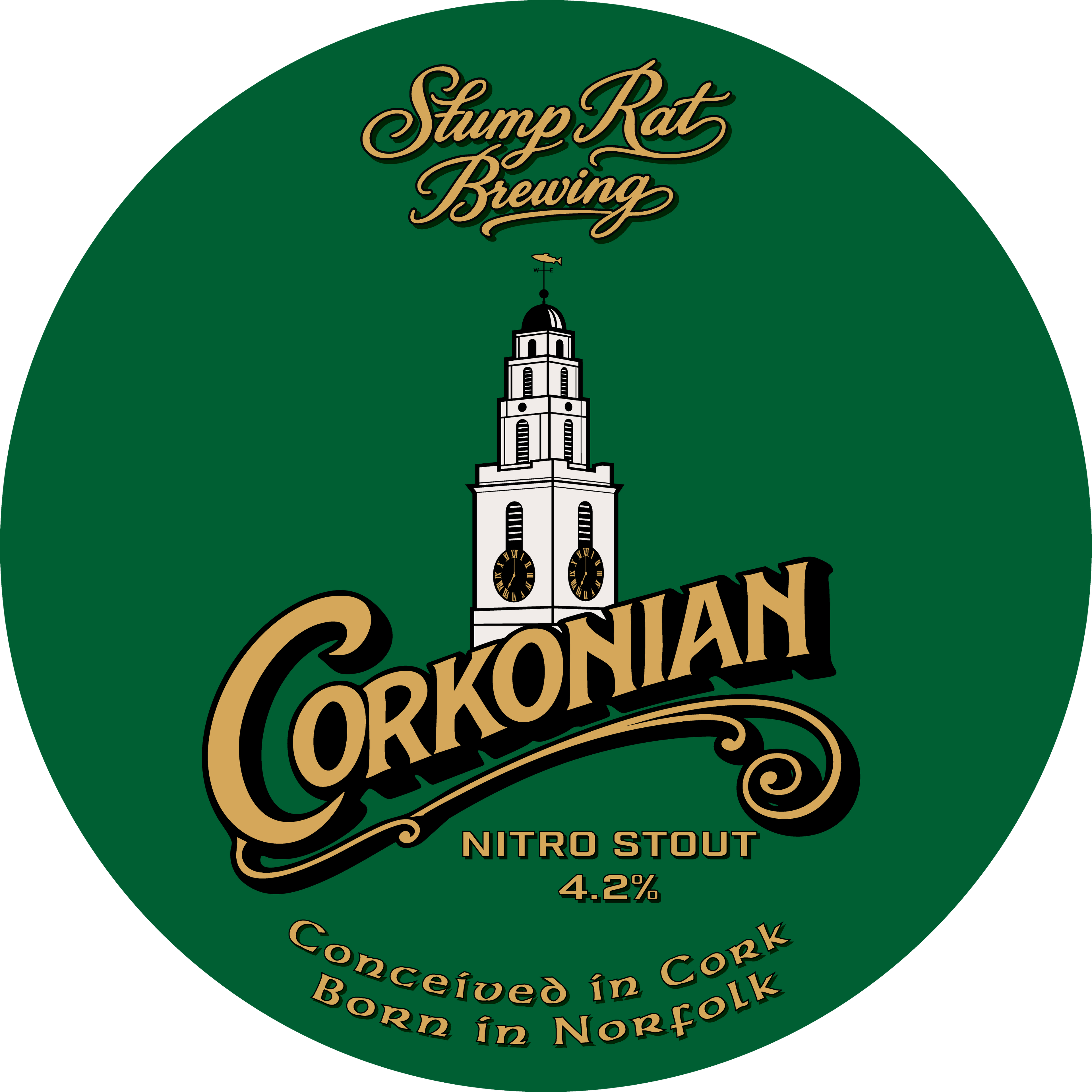 Corkonian Nitro Stout 4.2%