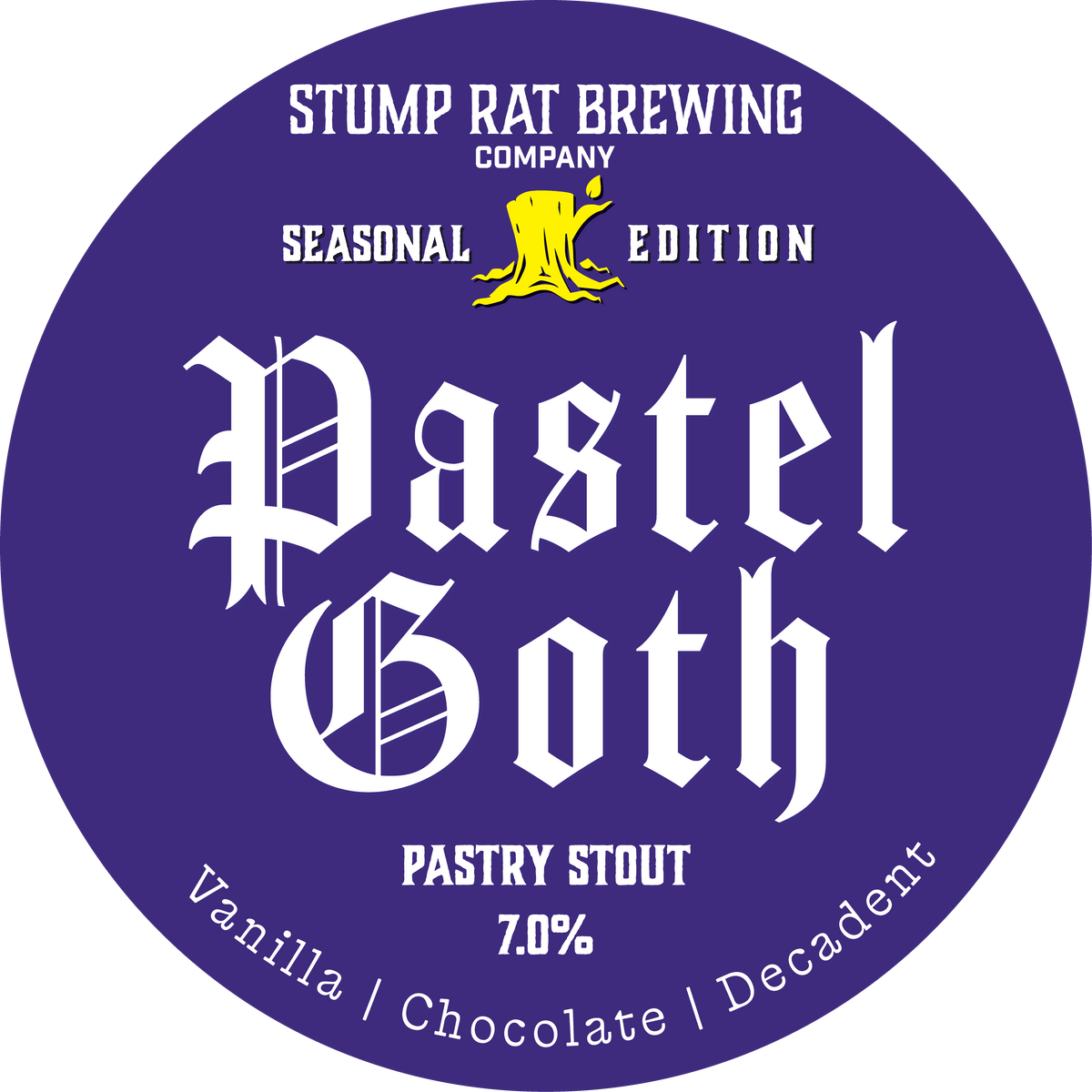 Pastel Goth Pastry Stout 7.0% Seasonal Edition 6 Pack